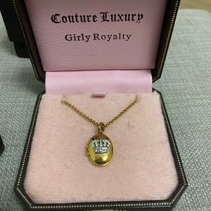 Juicy Couture locket necklace